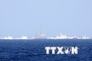 La Chine maintient 90 navires dans la zone économique exclusive du Vietnam